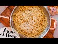 The BEST Garlic Noodles