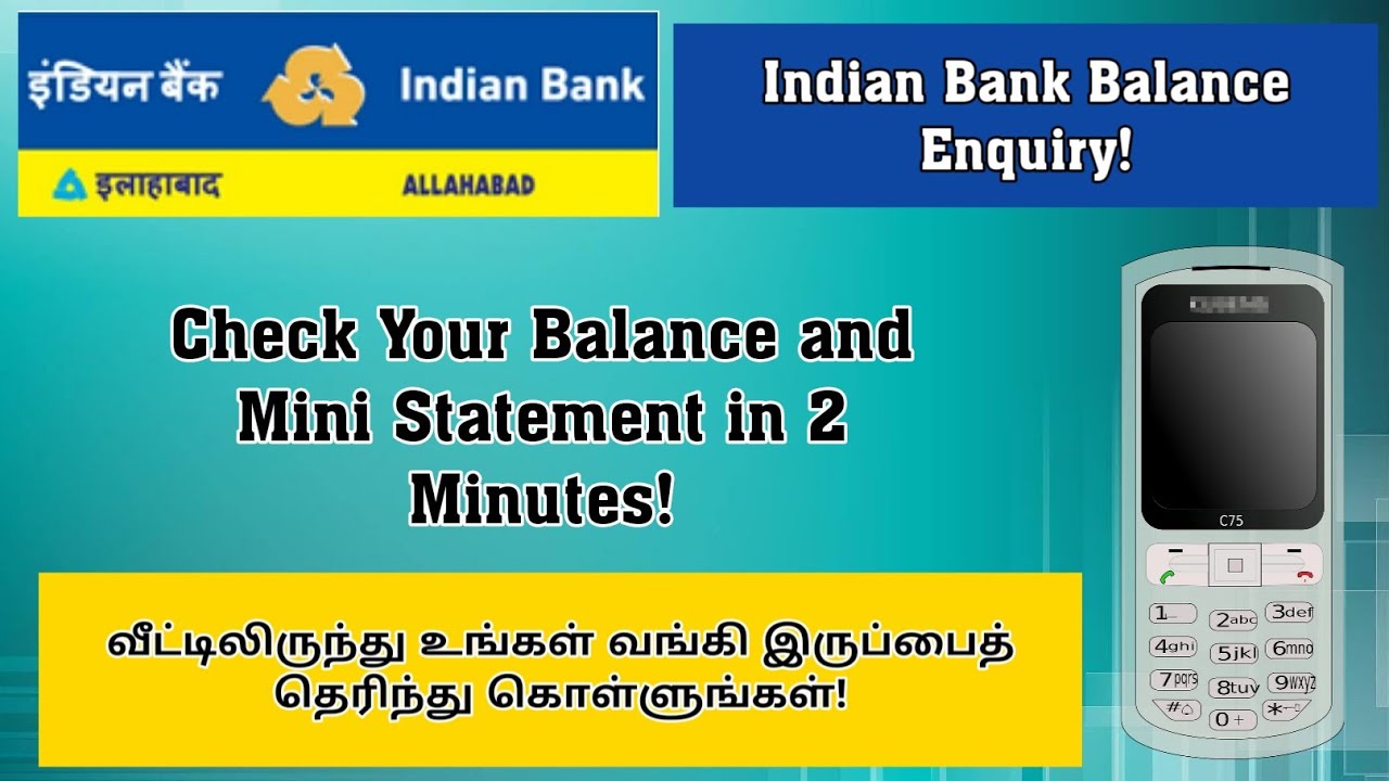 indian-bank-balance-check-indian-bank-balance-check-tamil-youtube