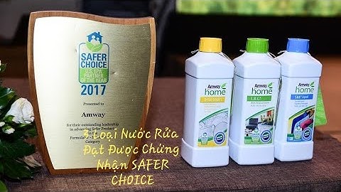 Dishdrop Nước Rửa Chén - Nước rửa Rau Củ Quả Sinh Học Amway