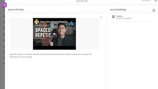Blackboard training: Discussion Forum and Journal