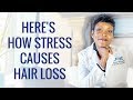 Here's Why Stress Causes Hair Loss💔😩😢