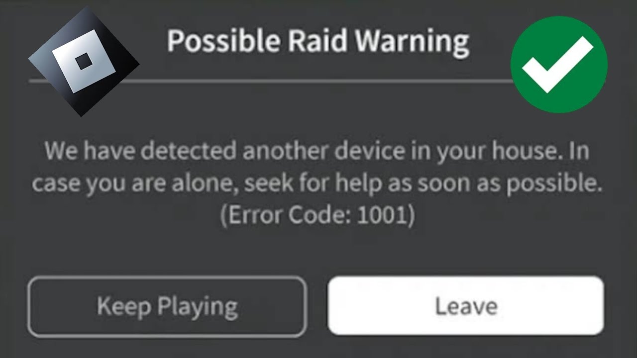 como corrigir o código de erro 1001 no Roblox - YouTube
