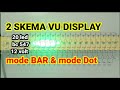 Skema Vu Display 20 Led Mode Dot dan Mode Bar #Vu Display Schematics