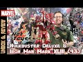 Hot Toys Hulkbuster Deluxe with Mark 43 XLIII 1/6 Unbox and Review