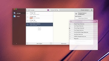 New BetterTouchTool UI Concept