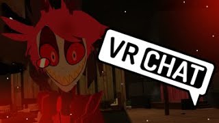 VR Chat / Funny moment (hazbin hotel with a small person)