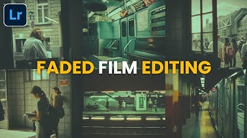 Faded FILM Editing on Lightroom Mobile (Moody) | Film Preset - Lightroom Tutorial