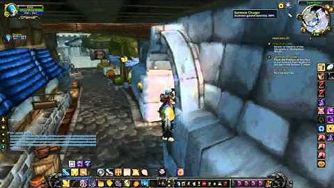 World of warcraft - How to get under stormwind 4.0.1