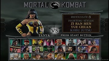 Mortal Kombat Deception - Tanya Arcade Ladder