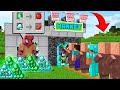 FAKİR KÖYE MARKET AÇTI! (1 ELMA 64 ZÜMRÜT!) - Minecraft