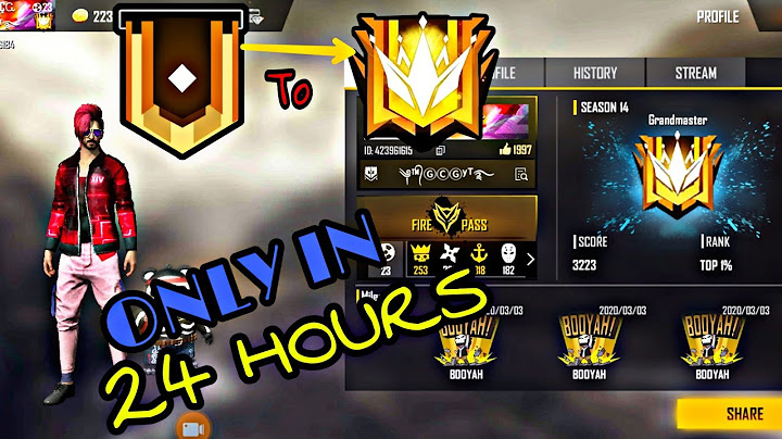 Grandmaster in 24 hours  || gold to grandmaster ||