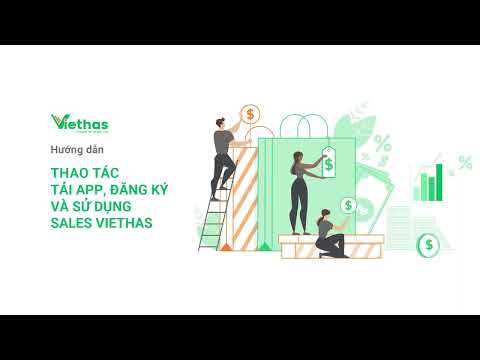 01. Thao tác đăng ký, đăng nhập và tải phần mềm quản lý bán hàng Sales/ Cafe Viethas