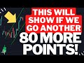 80 more points big move if this happens 12 apr  spy spx qqq options es nq swing  day trading