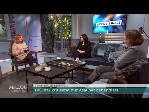 Asal hade problem med blödningar i underlivet – var svår cancer  - Malou Efter tio (TV4)