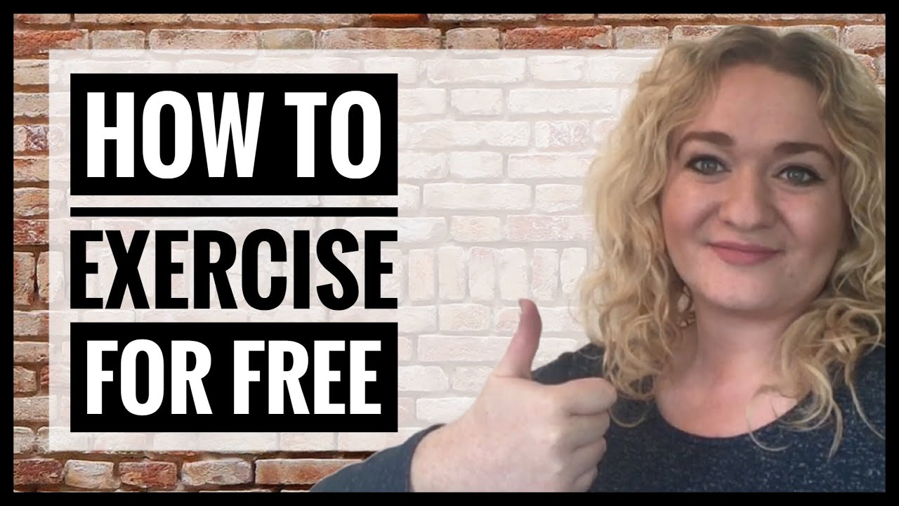 How to exercise for free - frugal workout - cheap gym ideas - YouTube