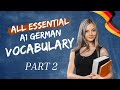 Learn Basic A1 German Verbs | The Most Common Verbs for Beginners #2