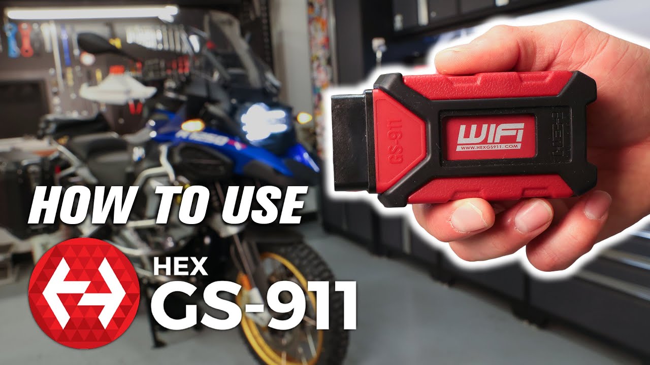Как пользоваться диагностическим инструментом HEX GS-911 WiFi для мотоциклов BMW