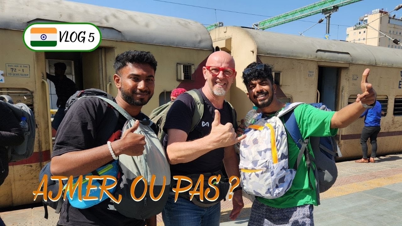ON PREND LE TRAIN, MAIS SANS TICKET - JAIPUR - INDE VLOG 5