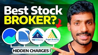 India's Best Stock Broker : Hidden charges, Pros & Cons | Zerodha vs Groww vs Angelone screenshot 1