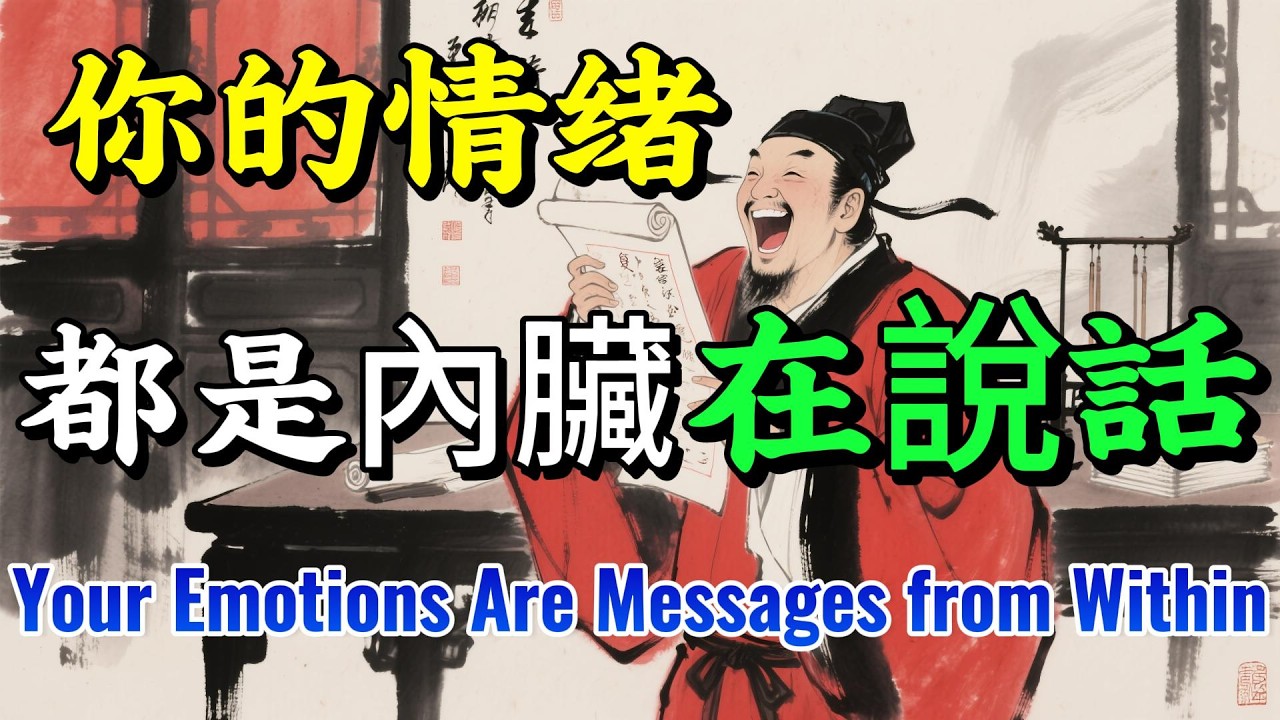 你的情緒,都是內臟在說話:中醫五臟與情志的隱秘聯結Your Emotions Are Messages from Within#五臟情志#情緒 ...