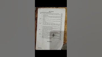 ICSE class 8, Previous year question paper of Physics (Second term)