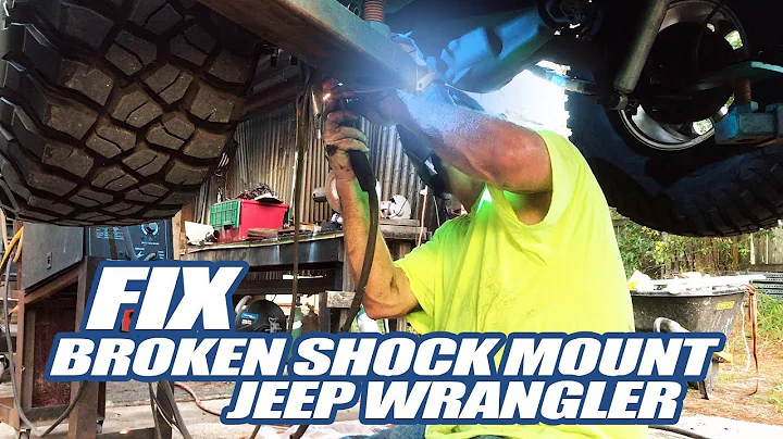 How To Repair a Broken Shock Mount on a Jeep