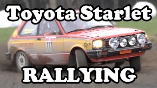 Toyota Starlet Rallying | Pure Engine Sound