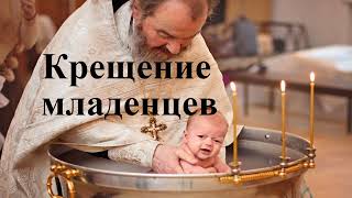 Крещение младенцев.. (НЗ примеры)