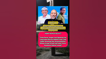 kesel! indro warkop sentil roky gerung karena kritik KDM p3nghin4an