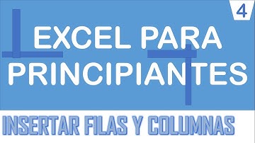 Cómo Insertar Filas y Columnas en Excel:  CURSO DE EXCEL BÁSICO PARA PRINCIPIANTES |  (📊✅🧵🧵)