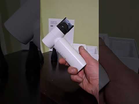 Фен беспроводной на аккумуляторе Smart для укладки и сушки волос с насадками диффузором концентратором 4500 mAh 55 W с зарядкой от USB power bank 3 дорожный компактный портативный легкий для путешествий белый