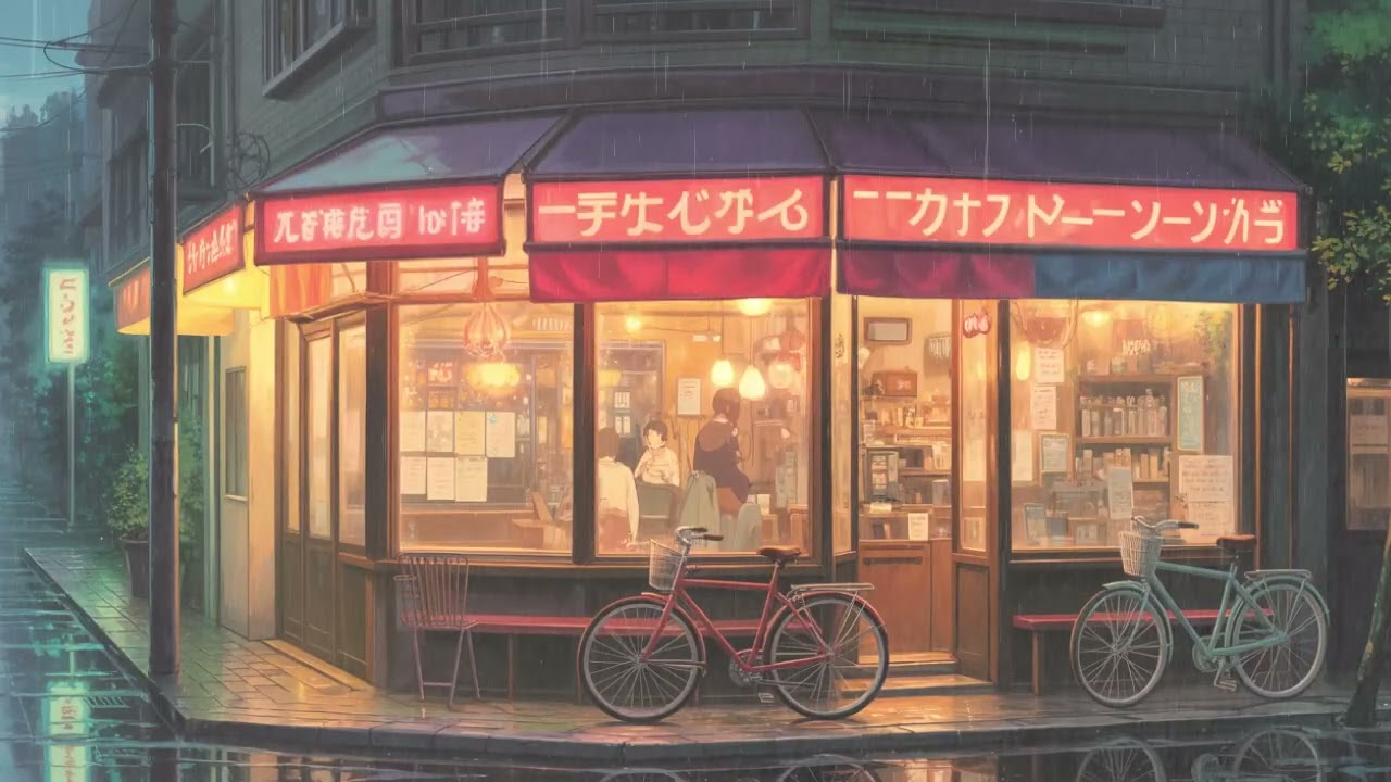 Tokyo After Midnight 🌙 Cozy Lofi Rainy Cold Night In Tokyo