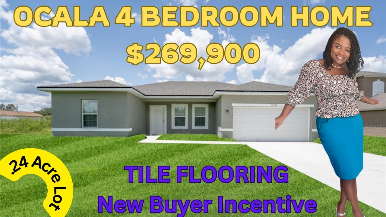 Brand New Ocala Home 4BD 2BA New Construction on Nearly Quarter Acre ...