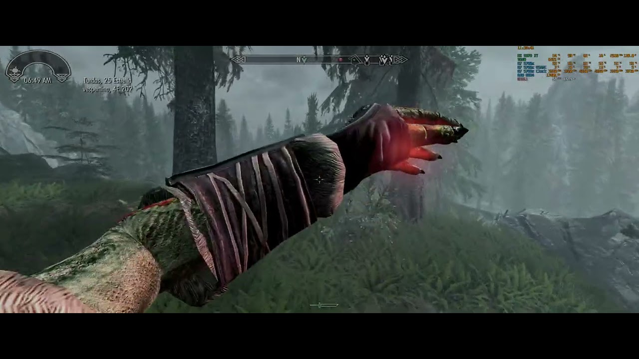 Skyrim Pc Gameplay (3440x1440) Modding para Explorer y Mision