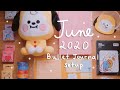 June 2020 Bullet Journal Setup (BT21 Theme) 💛 | Rainbowholic