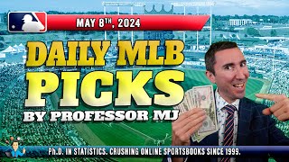 MLB DAILY PICKS | BET BACKED BY THE LUCRATIVE SCORING DROUGHT SYSTEM! (May 8th) #mlbpickstonight