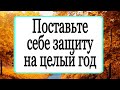 Поставьте себе защиту на целый год. | Тайна Жрицы |