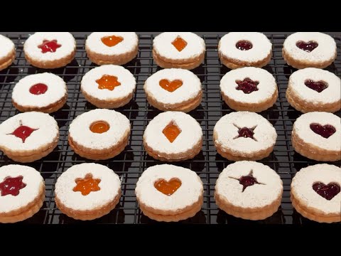 Austrian Linzer Cookies