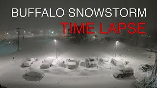Buffalo Snowstorm  Time Lapse