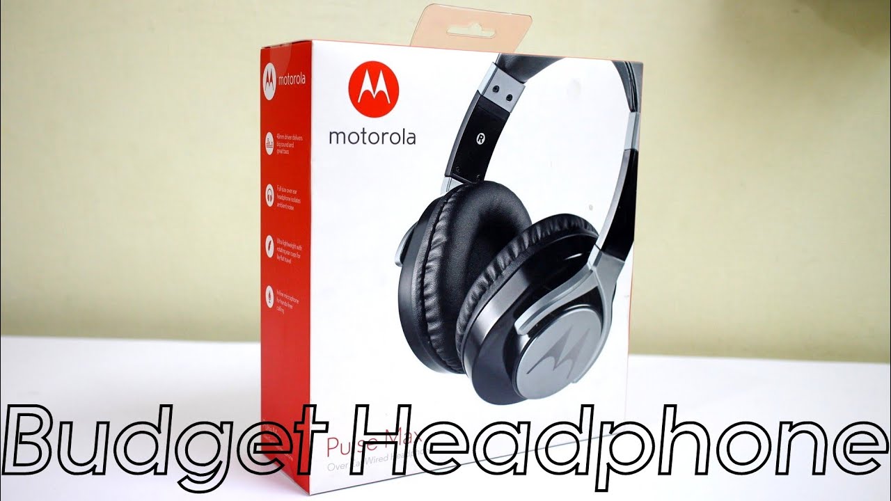 motorola pulse max wired headset