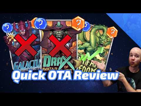 Quick Marvel SNAP Card Changes Review