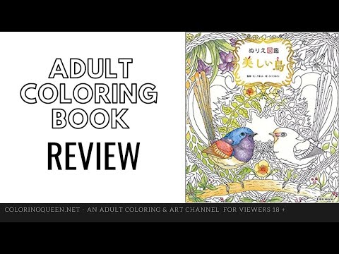 Beautiful Birds Coloring Book Review