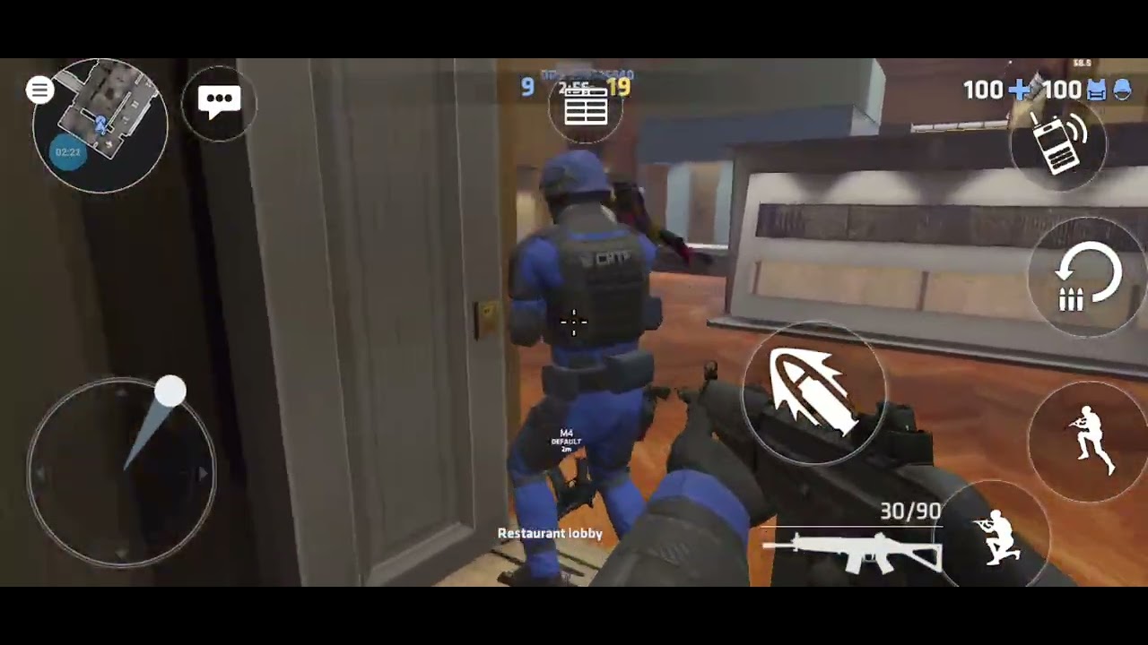 Critical Ops. I almost completed the missions in critical ops team deathmatch game mode.