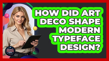 How Did Art Deco Shape Modern Typeface Design?