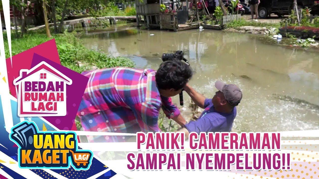 Panik! Cameraman Sampai Nyempelung!! - Kilau Uang Kaget & Bedah Rumah