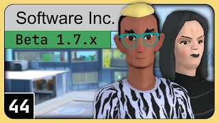Software Inc Gameplay and Tutorial ish part 44 - Retirement Waves (Beta 1.7 2023)