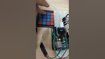 Esp8266 interfacing with a 4x4 matrix keypad