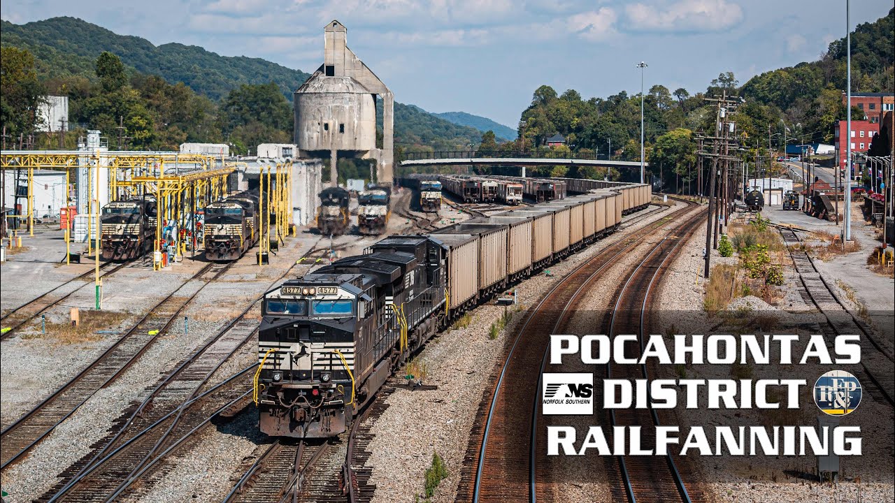 TRAIN AFTER TRAIN ON THE POKIE!!! Busy Day of Norfolk Southern Traffic! | 9/21/2025