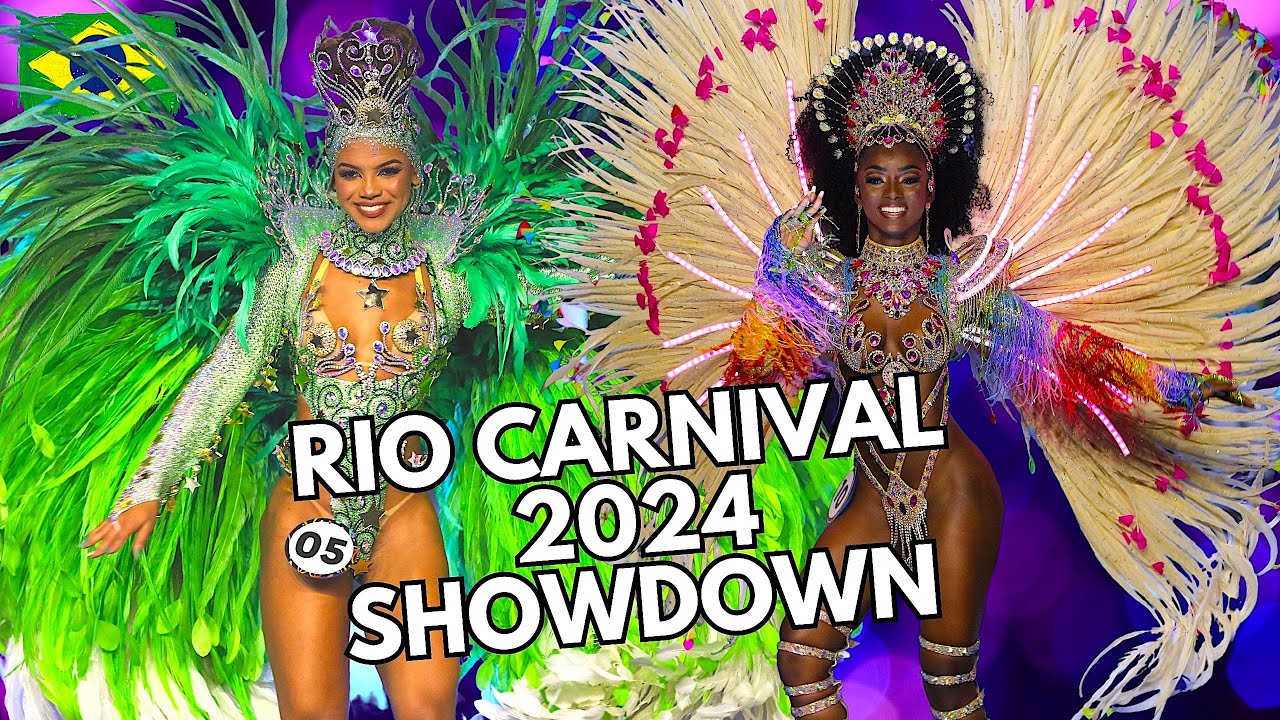 Rio Brazil Carnival 2024 King and Queen 