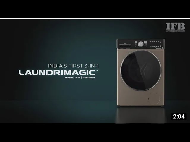 India's first 3-in-1 laundry machine - Wash Dry Refresh |Executive zxm||  Programs|| Specifications - YouTube